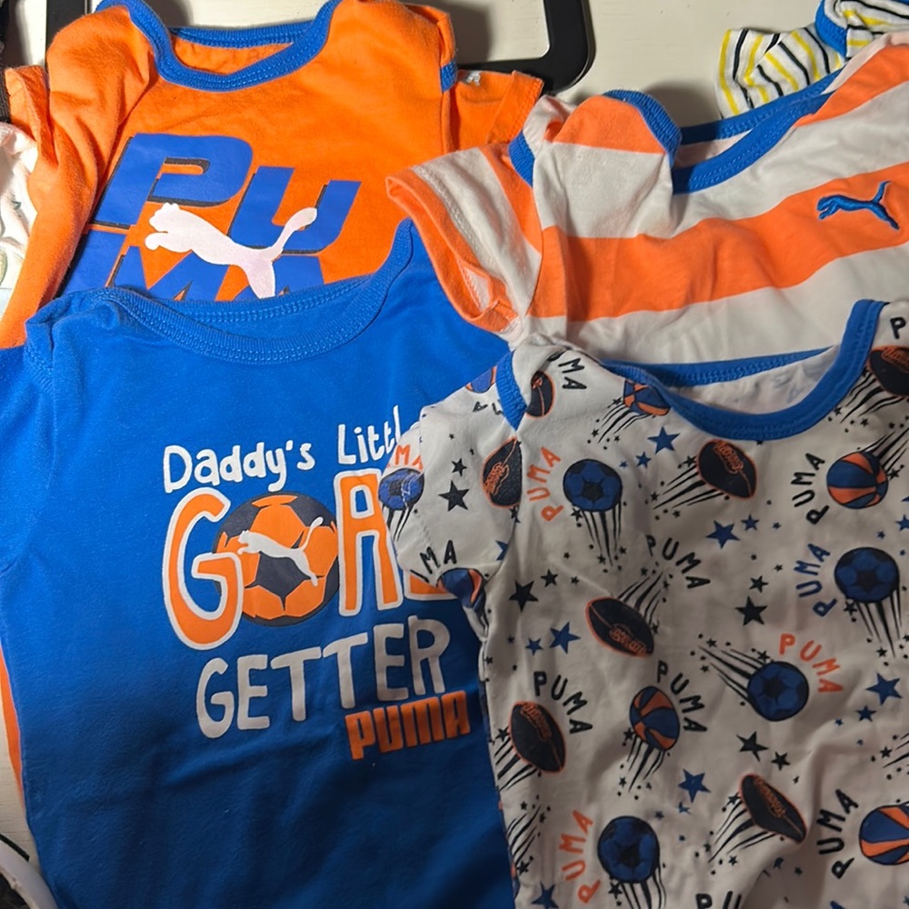 6-9 PUMA onesies (4)